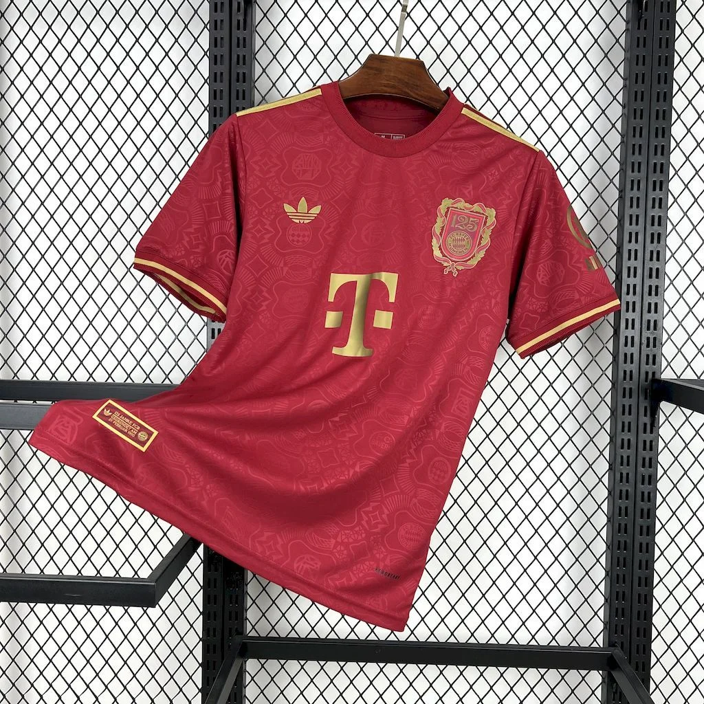 Maillot Bayern Munich 125 ans Rouge 25/26