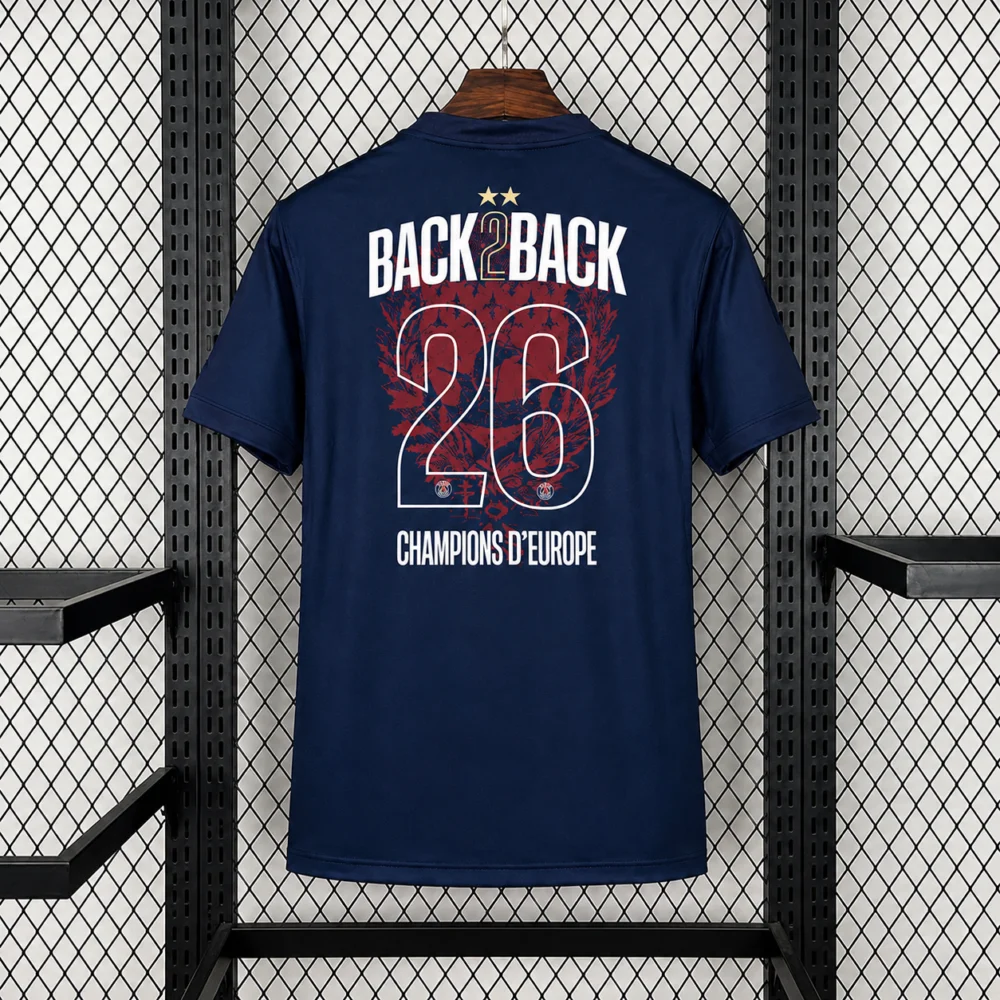 Maillot PSG (Paris Saint-Germain) Domicile BACK2BACK 2 Étoiles