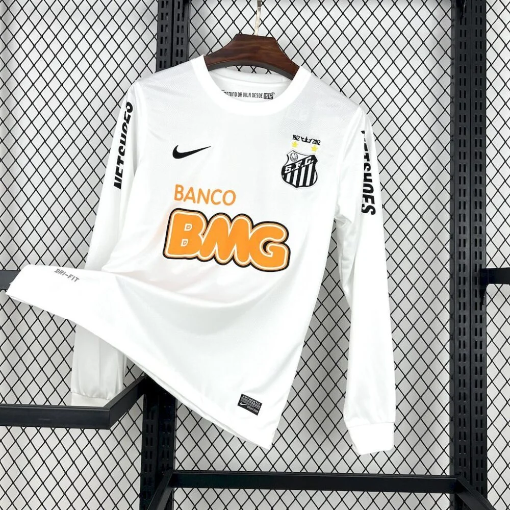 Maillot Santos Retro 2012/2013 Manches Longues