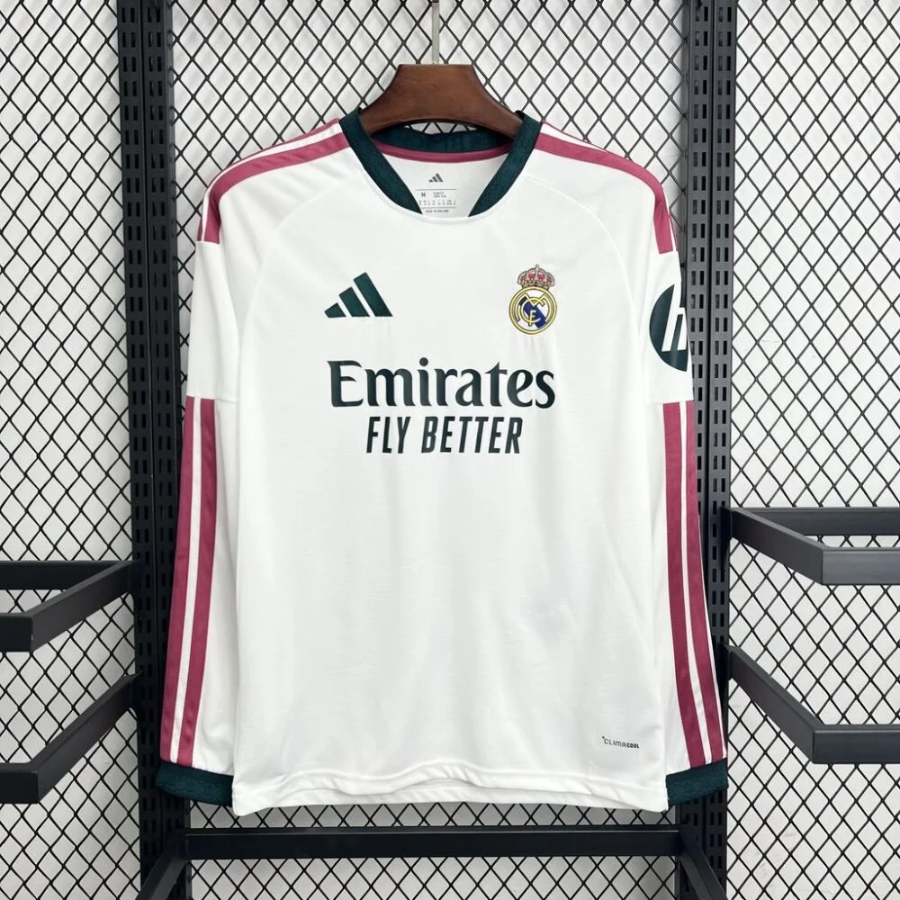 Maillot Real Madrid Domicile 2026/2027 Manches Longues