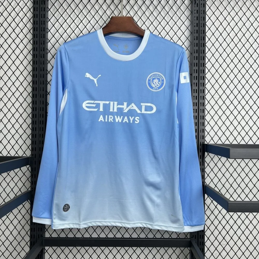 Maillot Manchester City Domicile 2026/2027 Manches Longues