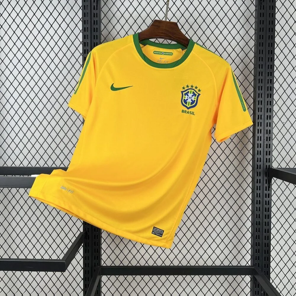 Maillot Brésil Retro Domicile 09/10