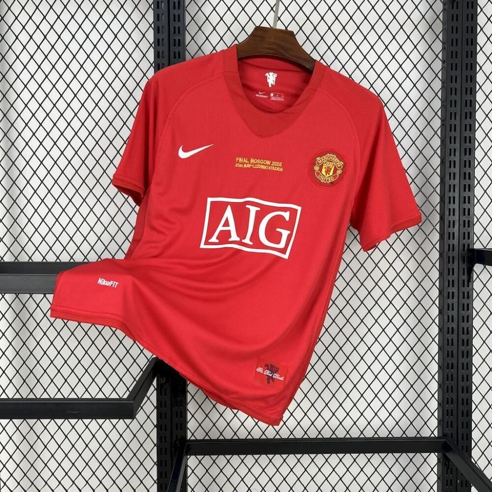 Maillot Manchester United Retro Finale LDC 07/08