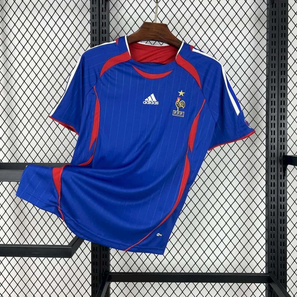 Maillot France Retro Domicile 06/07