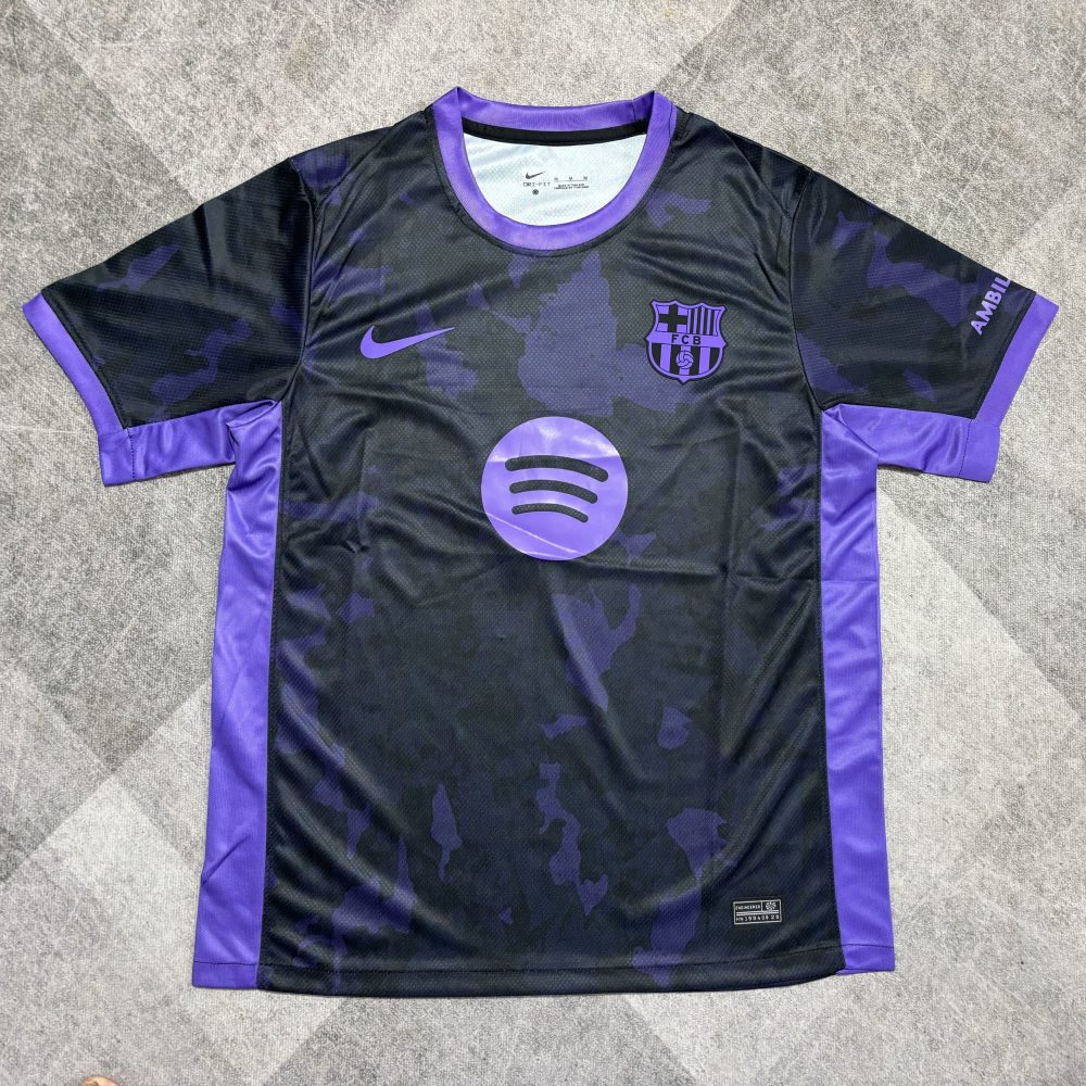 Maillot FC Barcelone Violet & Noir 25/26