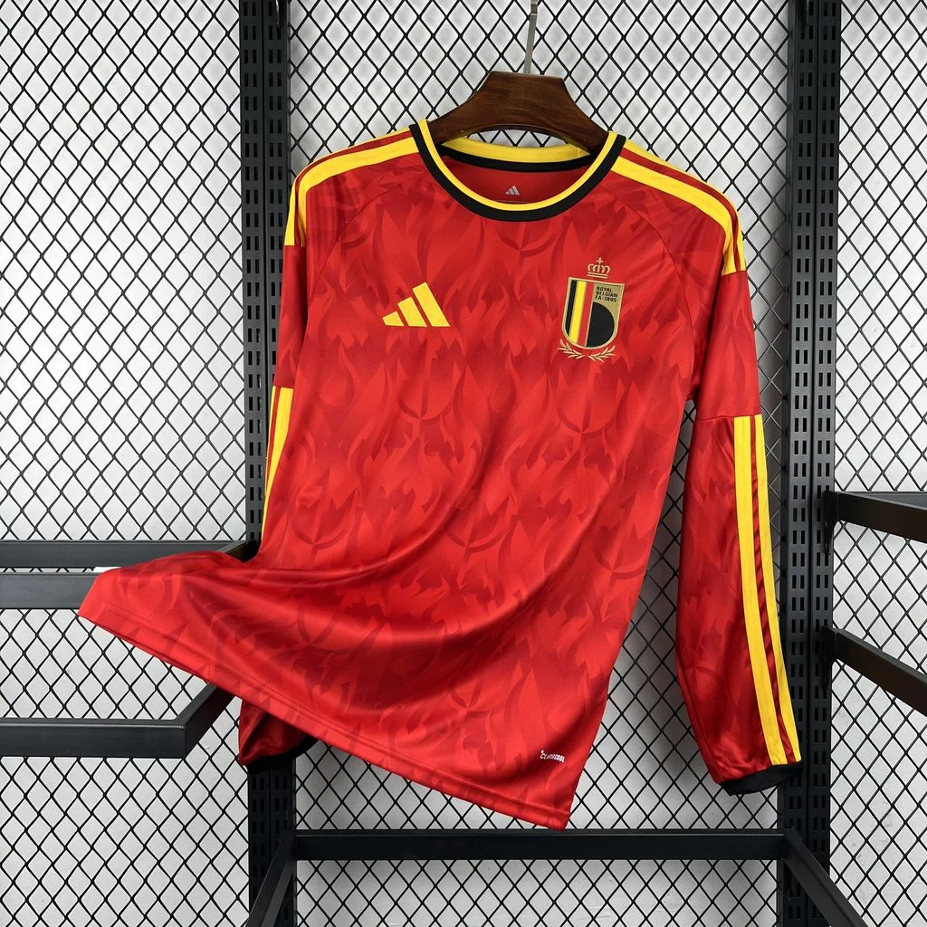 Maillot Belgique Domicile Manches Longues 26/27