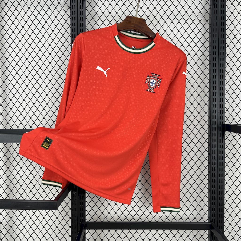 Maillot Portugal Domicile Manches Longues 25/26