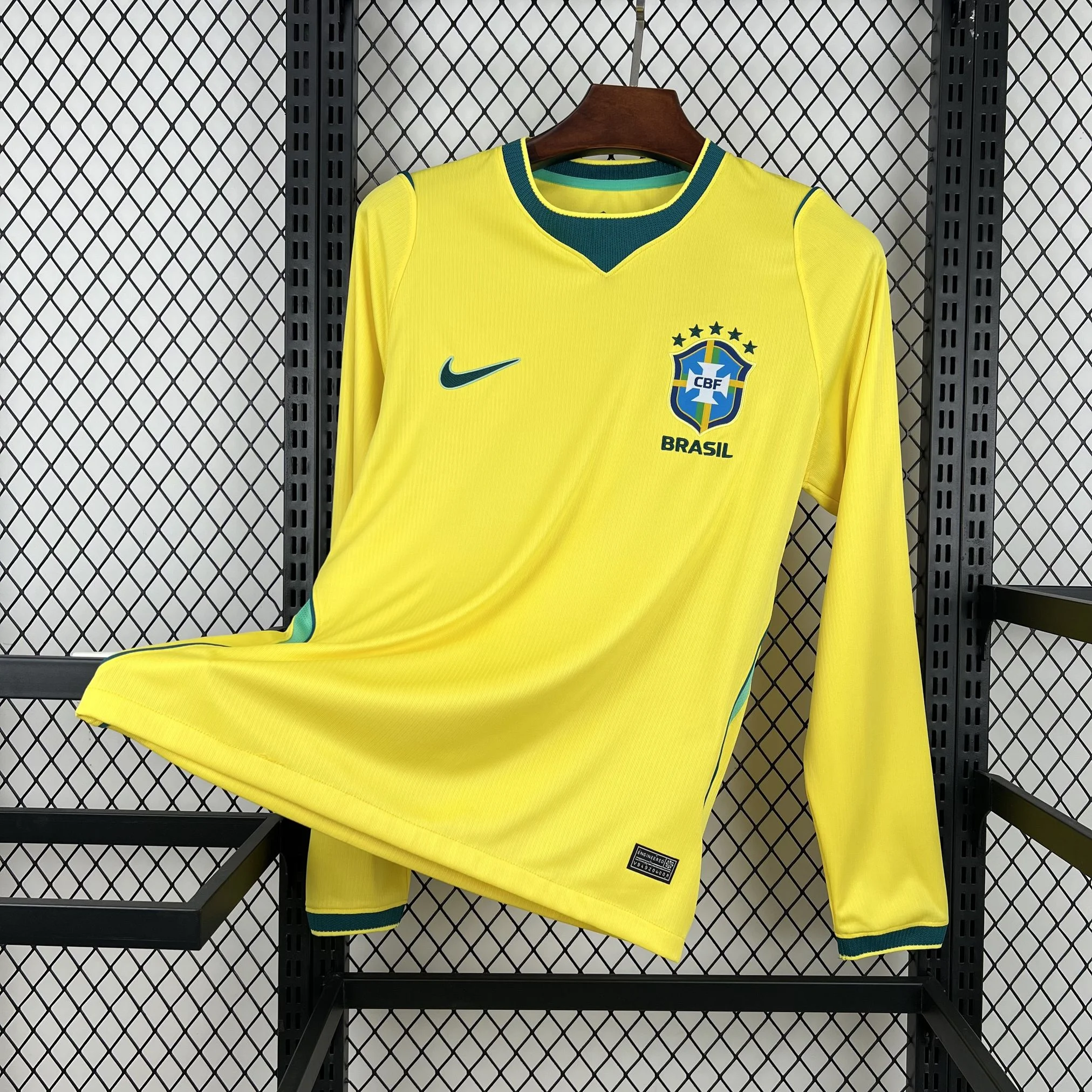 Maillot Brésil Domicile Manches Longues 26/27